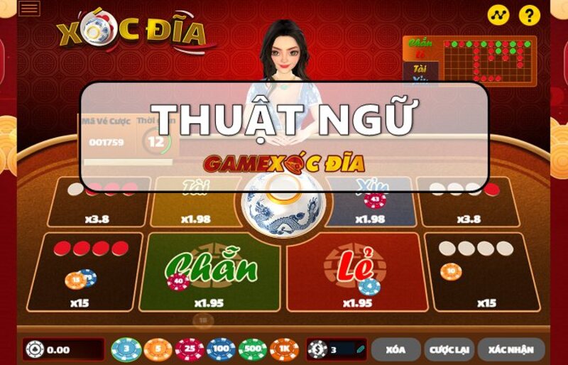 Chơi xóc đĩa online cần nắm được thuật ngữ cơ bản