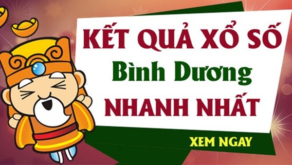 Kết quả xổ số Bình dương hôm nay