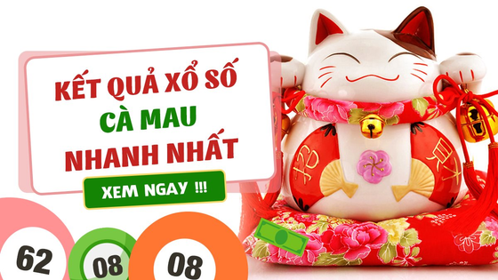 KQXS Cà Mau thứ 2